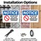 Signmission Safety Culture Sign, 14 in Width, Plastic, Rectangle OS-2PACK-NS-P-1014-L-11339 - alternate 2